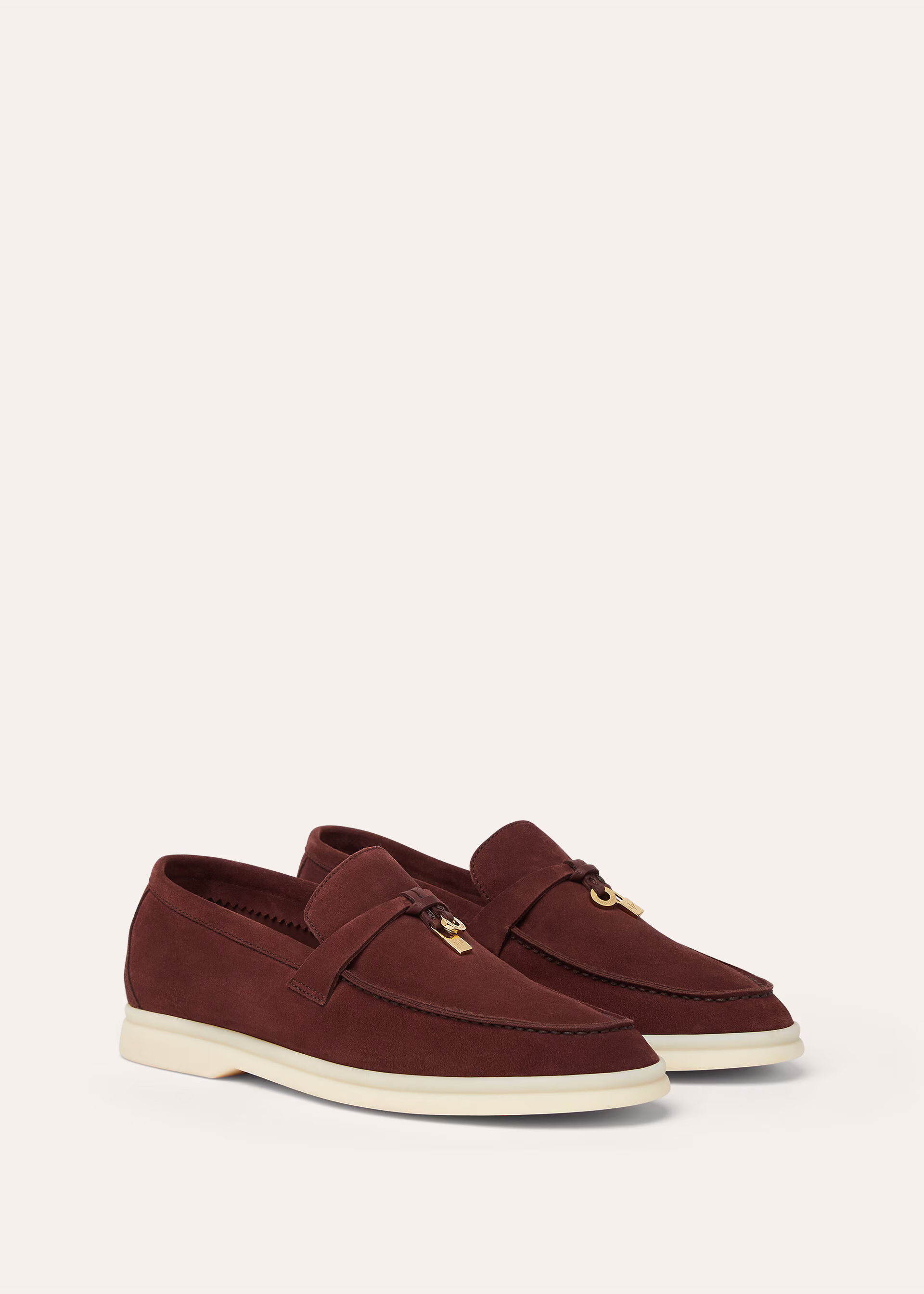 Summer Charms Walk Suede Moccasin - Oxblood