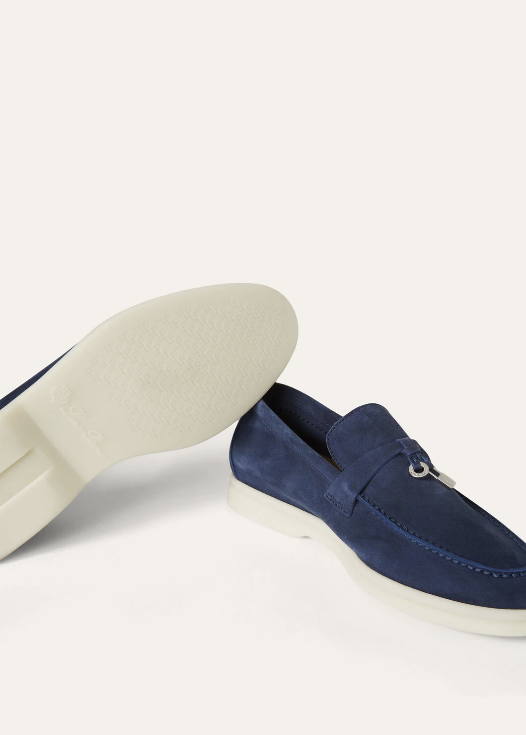 Summer Charms Walk Suede Moccasin - Very Dark Blue W18P